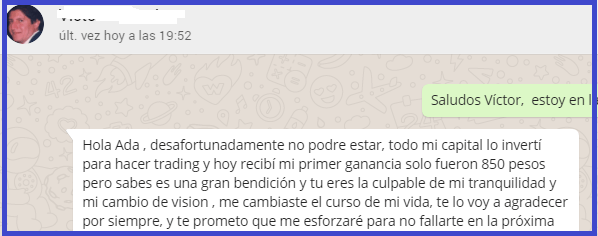Forex testimonios